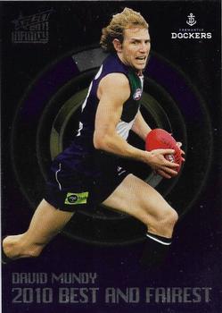 2011 Select AFL Infinity - Best & Fairest #BF6 David Mundy Front